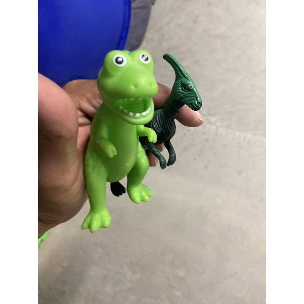 Just Play PJ Masks Green Tyrannosaurus Rex T-Rex Dinosaur Action Figure Bundle